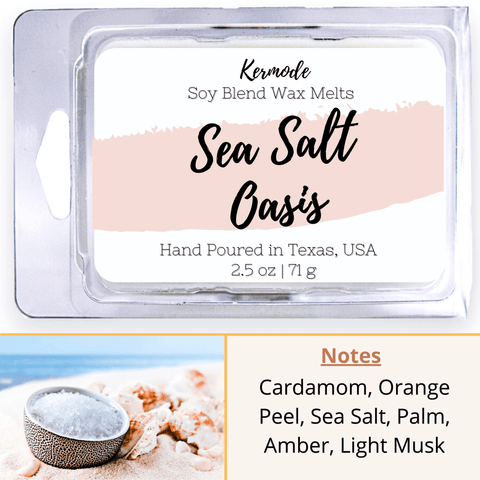 Sea Salt Oasis - Wax Melts - Kermode