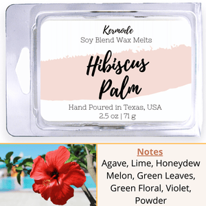 Hibiscus Palm  - Wax Melts - Kermode