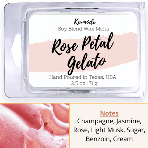 Rose Petal Gelato  - Wax Melts - Kermode