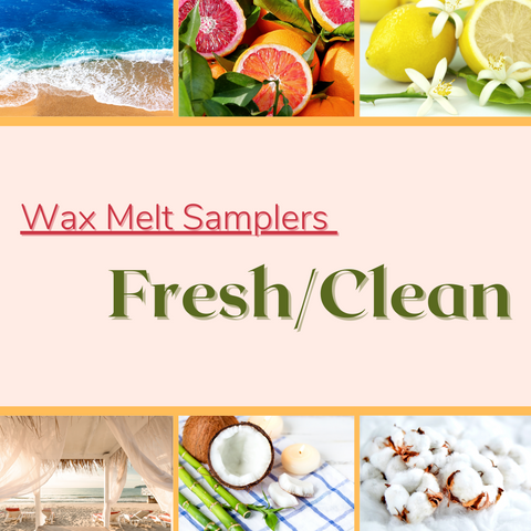Wax Melt Sampler Pack  - Fresh/Clean