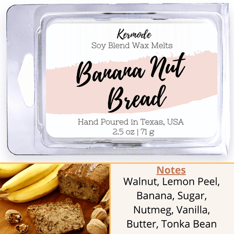 Banana Nut Bread - Wax Melts - Kermode