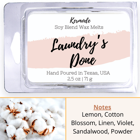 Laundry’s Done  - Wax Melts - Kermode